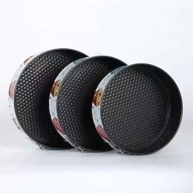 Mintás kapcsos tortaforma szett, Kör 24,26,28 cm