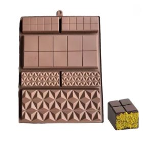 6 részes Dubai csokoládé szilikon forma