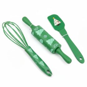   Karácsonyi Konyhai Sütőszett – 3 részes, (több színben)