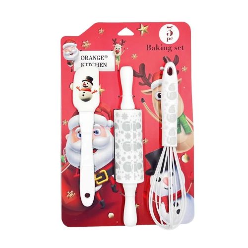 Karácsonyi Konyhai Sütőszett – 3 részes, (több színben)