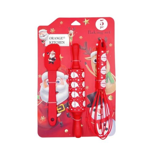 Karácsonyi Konyhai Sütőszett – 3 részes, (több színben)