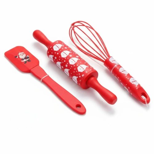 Karácsonyi Konyhai Sütőszett – 3 részes, (több színben)