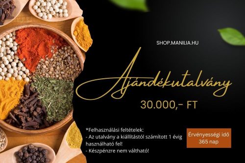30.000 Ft-os Ajándékutalvány