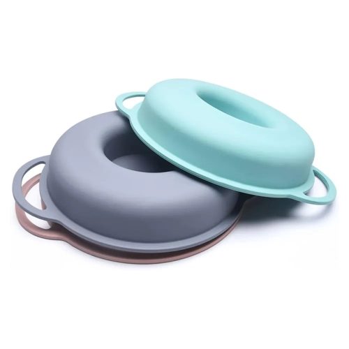 Nagy fánk karika fém merevítéssel ellátott szilikon sütőforma