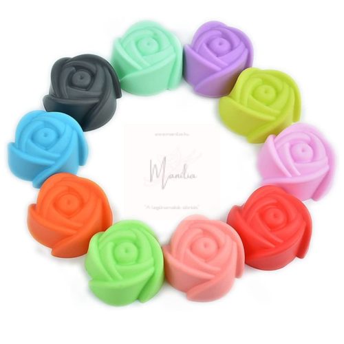 Szilikon sütőforma szett rózsa