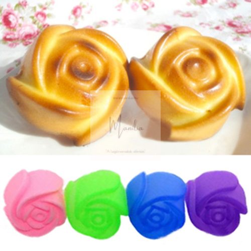 Szilikon sütőforma szett rózsa