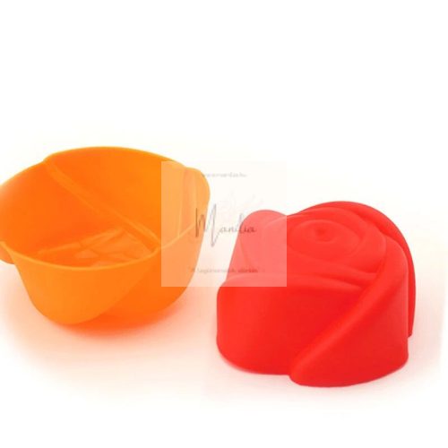 Szilikon sütőforma szett rózsa