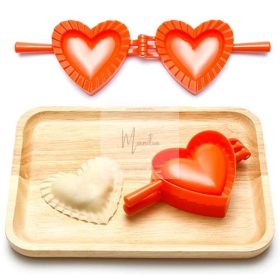 Szív derelye, ravioli, dumpling forma