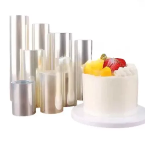 Átlátszó torta acetát fólia több méretben 18 cm széles 10 m/db