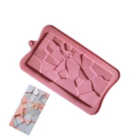 Repedezett szilikon táblás csokoládé forma