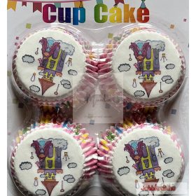 Muffin papír szett - kastélyos - 100 db / csomag