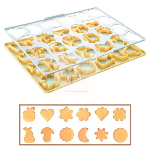 Tradicionális sütikiszúró rács