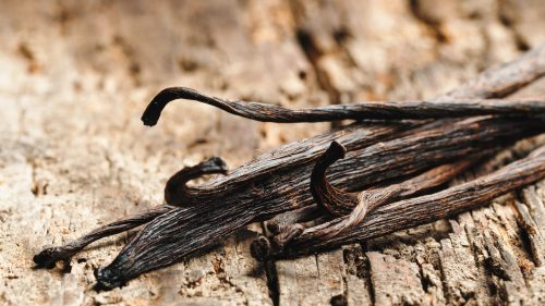 Indonesian Tahitianis vanilla pods