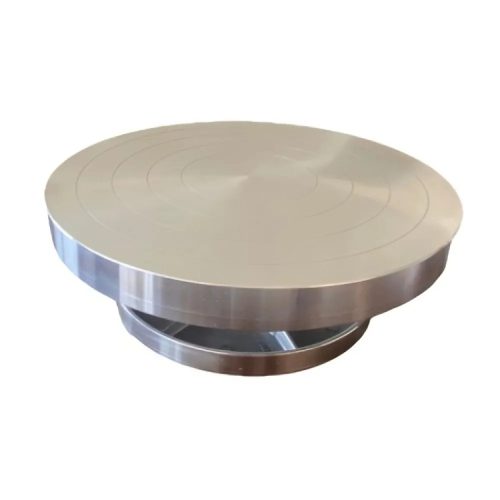 Kétoldalas fém forgatható tortaállvány-30 cm