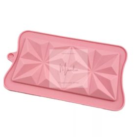 Prizma kristály szilikon csokoládé forma