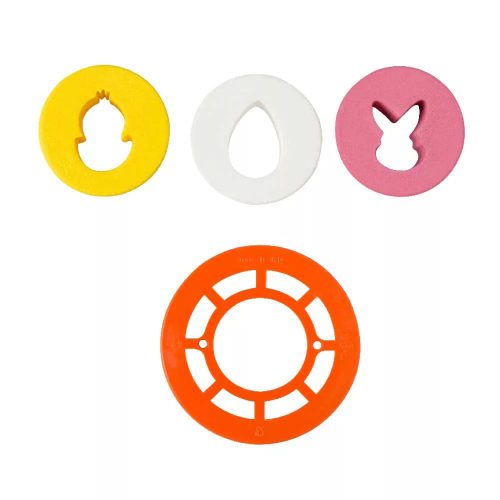 Keksz és linzer kiszúró-húsvéti mintákkal