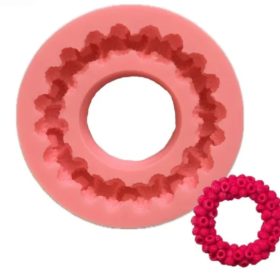 Szilikon málna koszorú