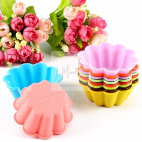 Szilikon sütőforma virág