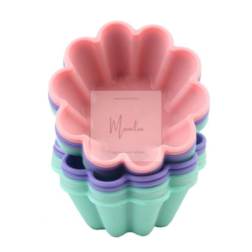 Szilikon sütőforma virág