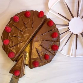 Műanyag tortaosztó 10/12 szelet