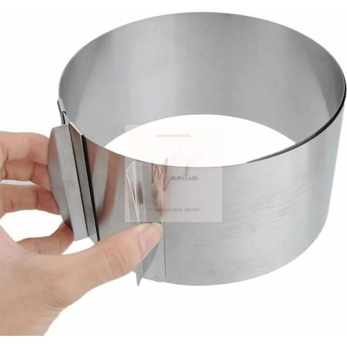 Állítható torta karika több méretben