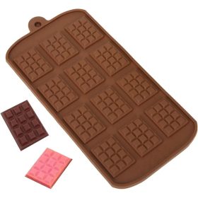 Mini csoki tábla szilikon bonbon és csokoládé forma