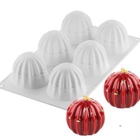 Szilikon mousse forma tök alakú