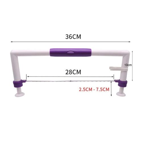 Tortalap vágó – Állítható magasságú, fém szállal